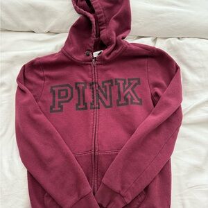 PINK Victoria’s Secret Maroon Hoodie